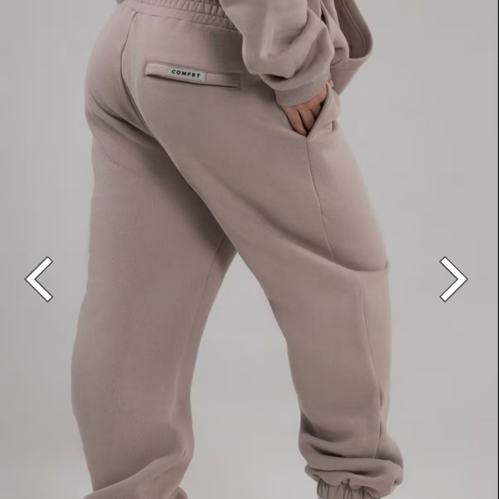Women's Cozy Taupe Joggers